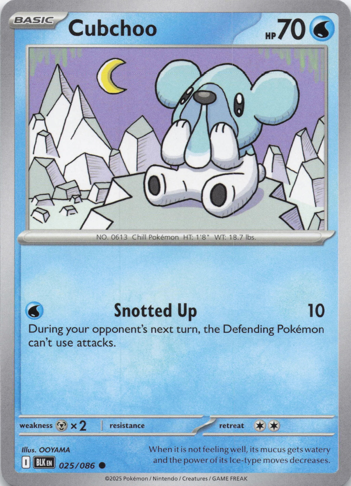 Cubchoo - NM front