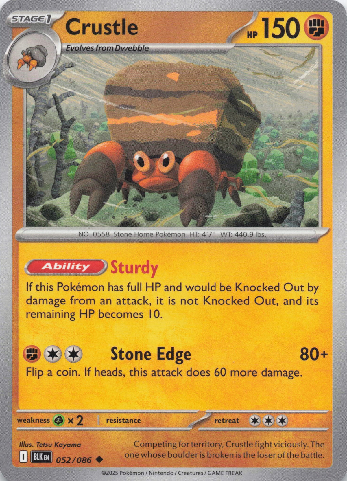 Crustle - NM front