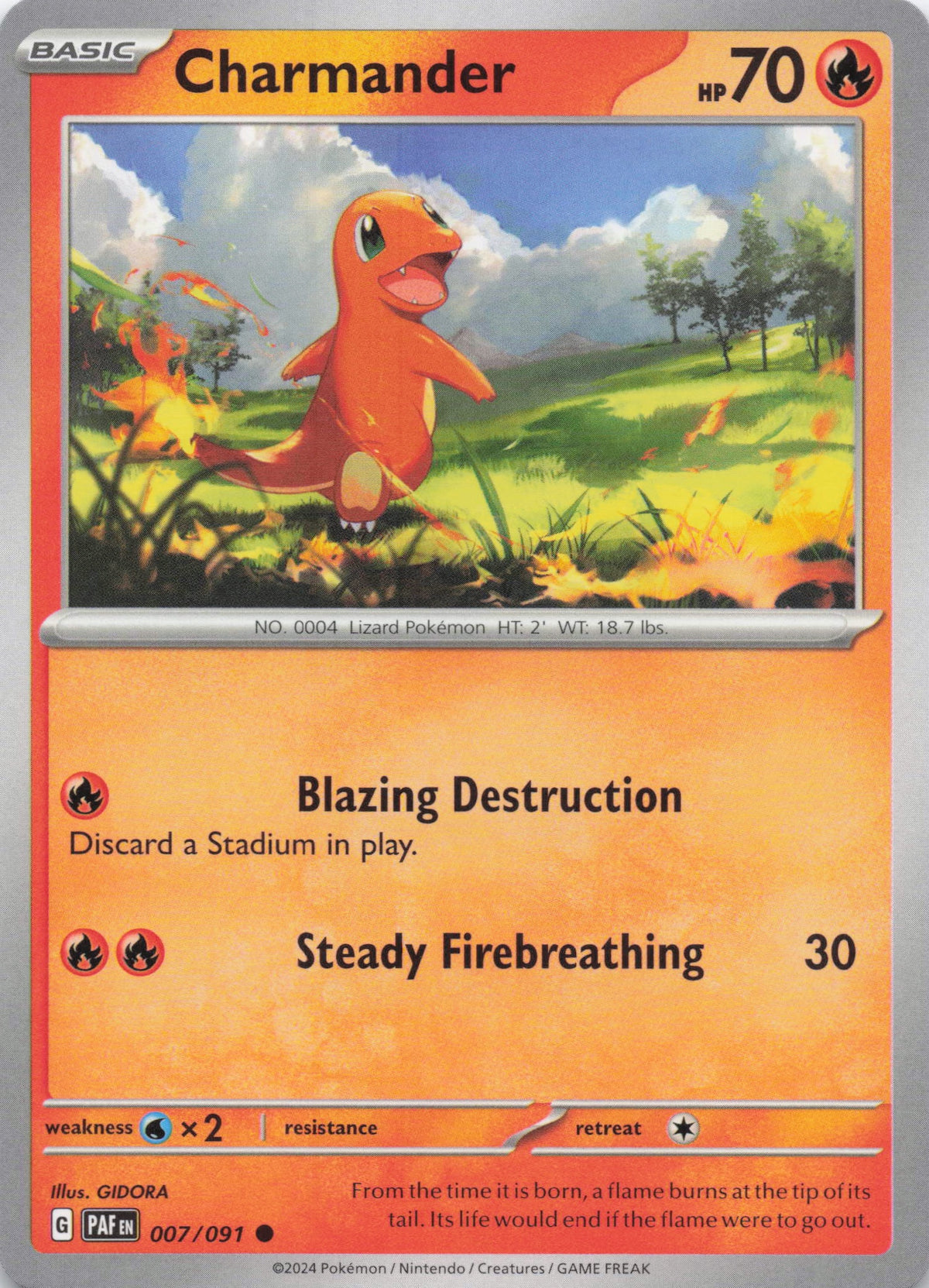 Charmander - NM front