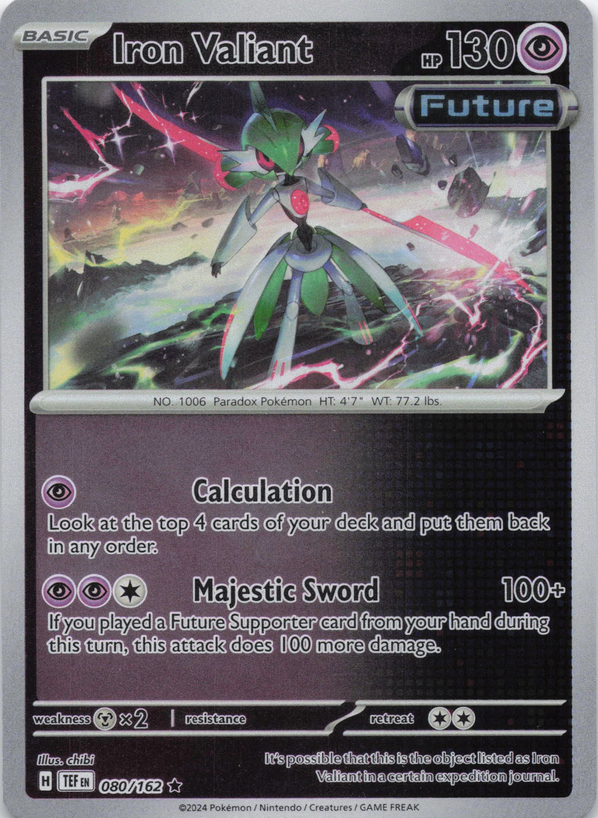 Iron Valiant (Holo) - NM front
