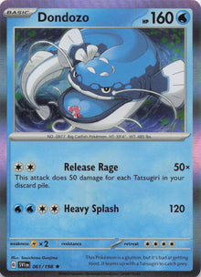 Dondozo (Holo) - NM front