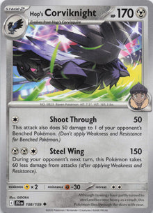 Hop's Corviknight - NM front