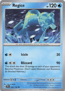 Regice (Holo) - NM front