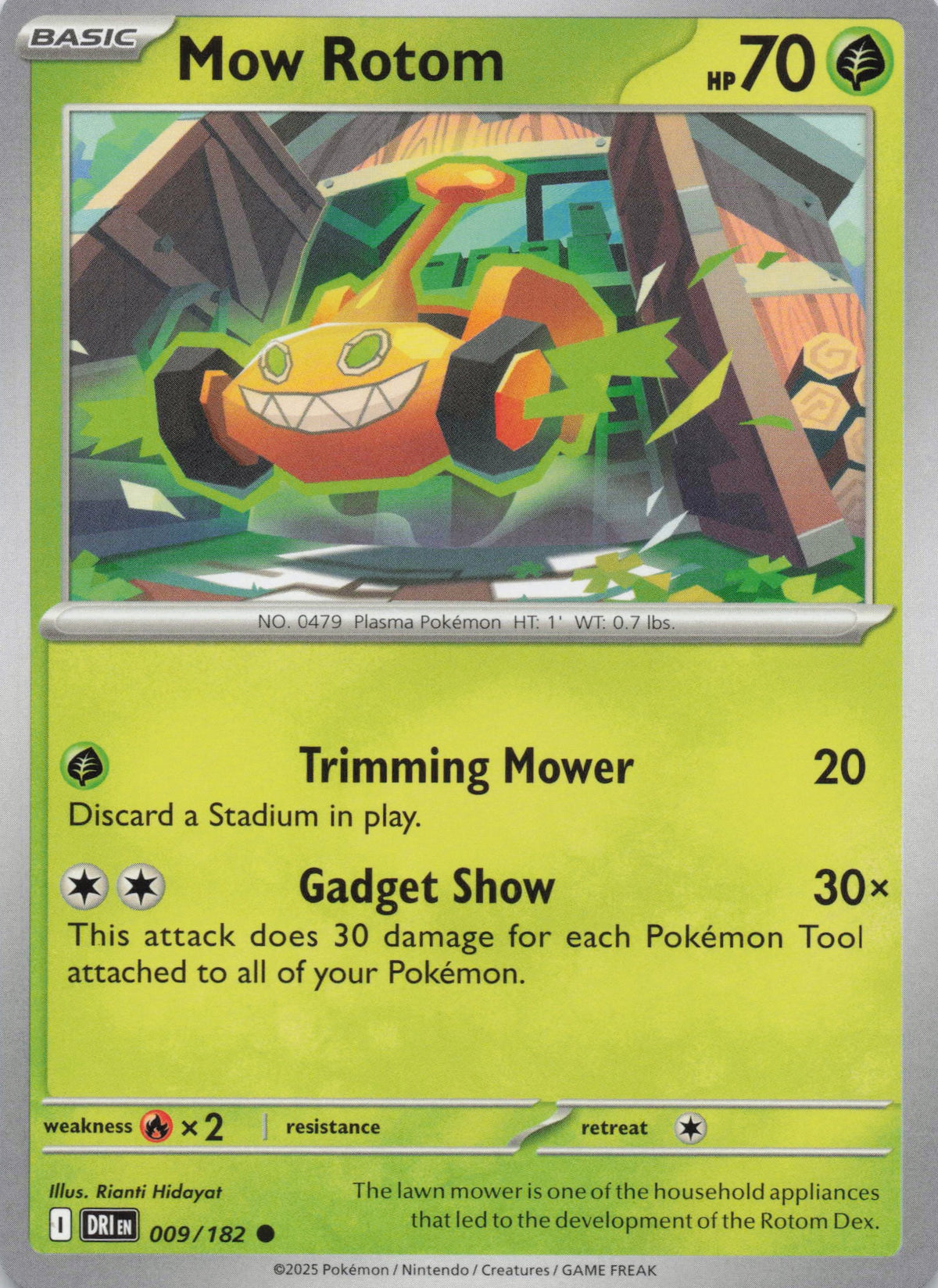 Mow Rotom - NM front