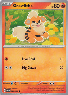 Growlithe - NM front