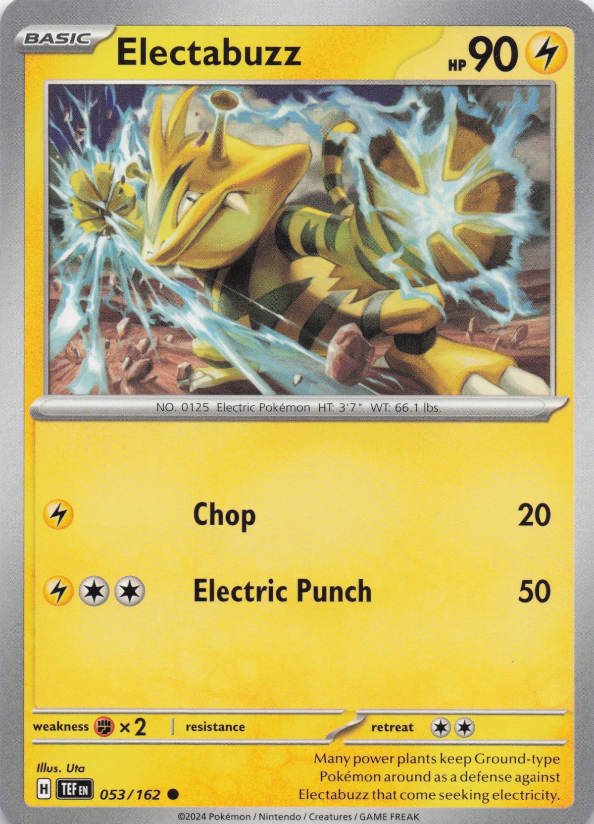 Electabuzz - NM front