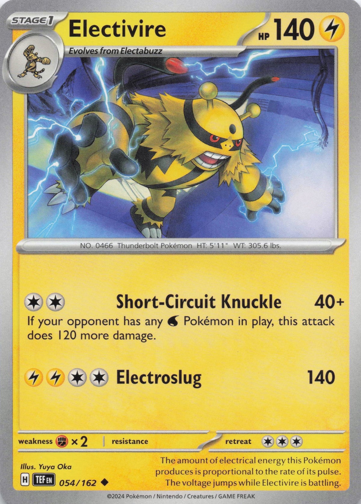 Electivire - NM front