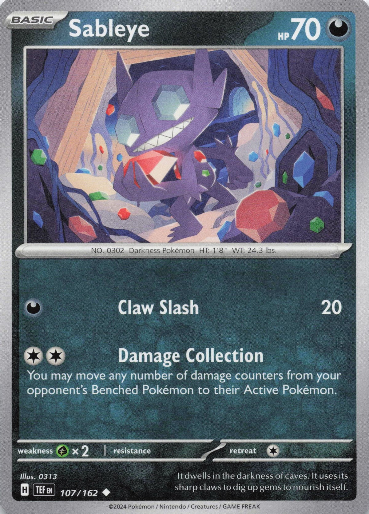 Sableye - NM front