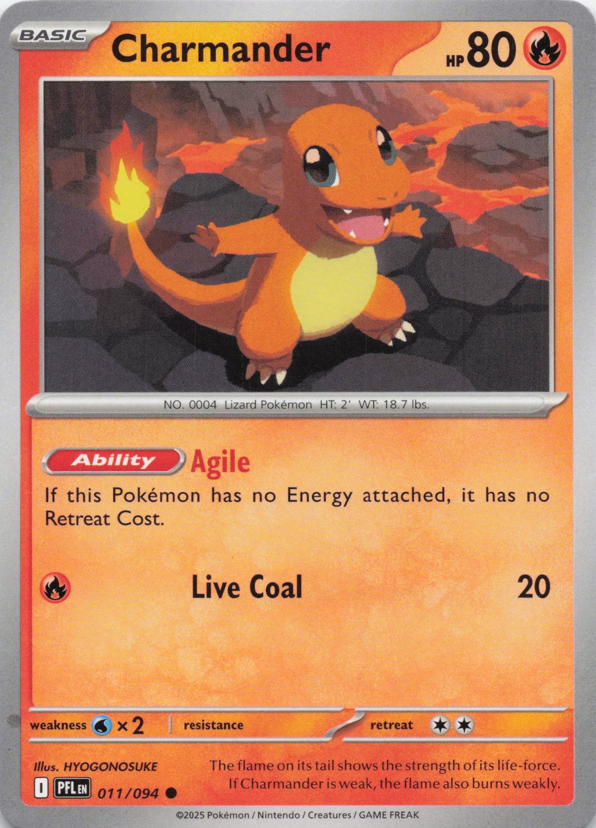 Charmander - NM front