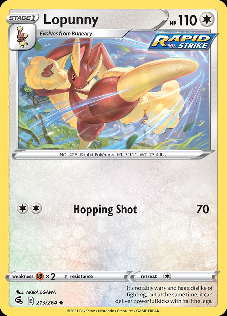 Lopunny - Catalogusvoorbeeld