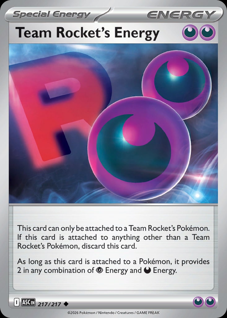 Team Rocket's Energy - Catalogusvoorbeeld