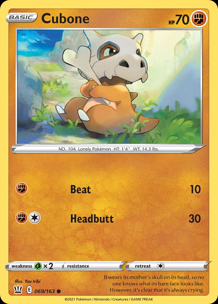 Cubone - Catalogusvoorbeeld