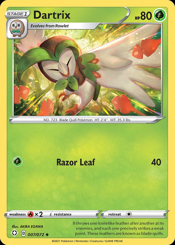 Dartrix - Catalogusvoorbeeld