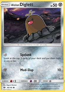 Alolan Diglett - Catalogusvoorbeeld