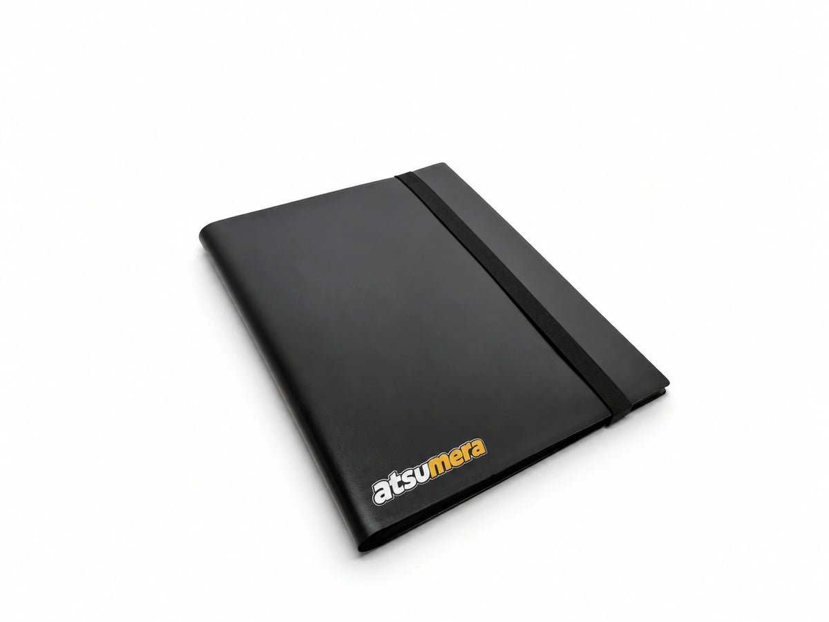 Atsumera 9-Pocket Strap Binder Zwart