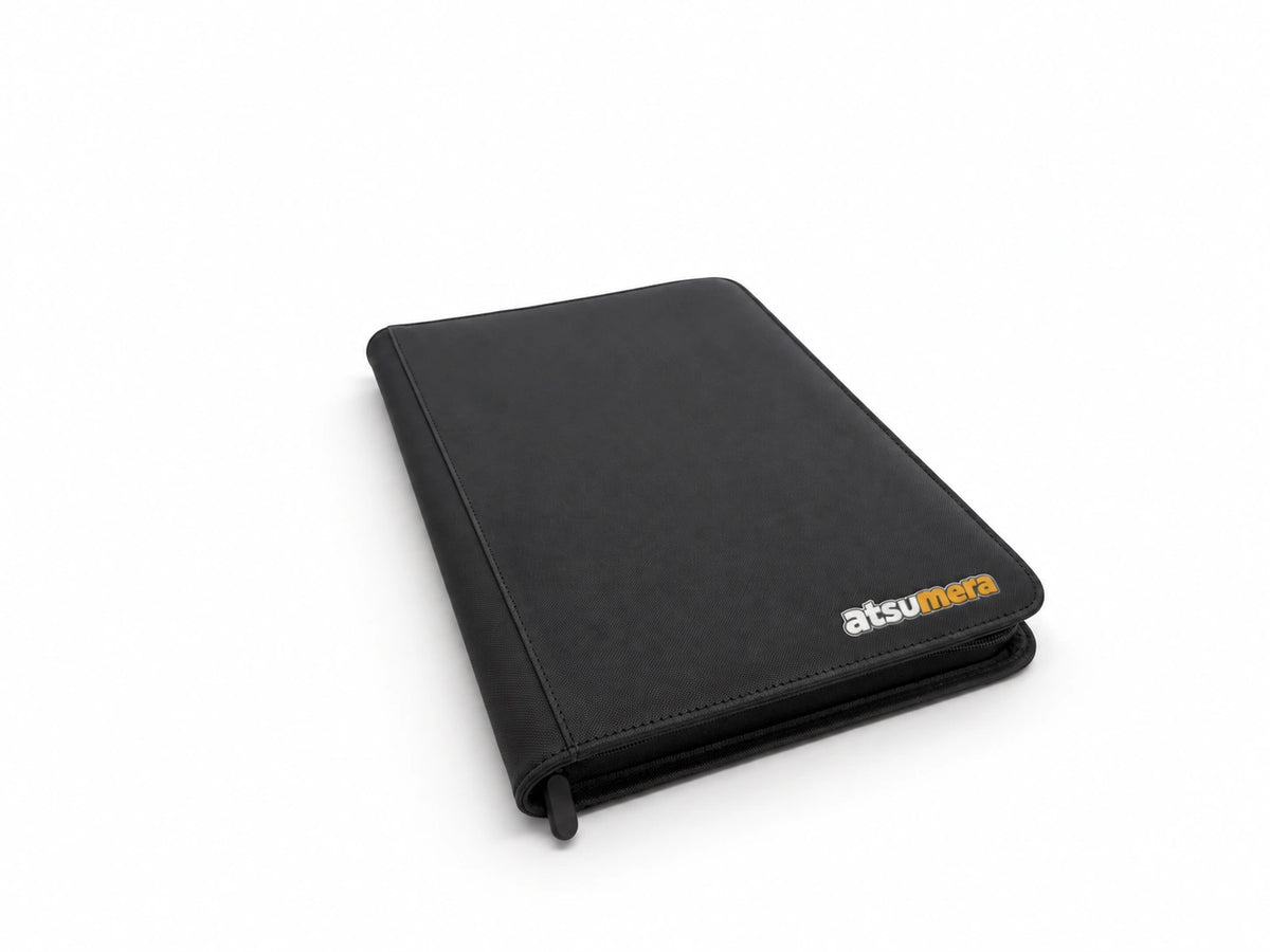 Atsumera 9-Pocket Zipper Binder