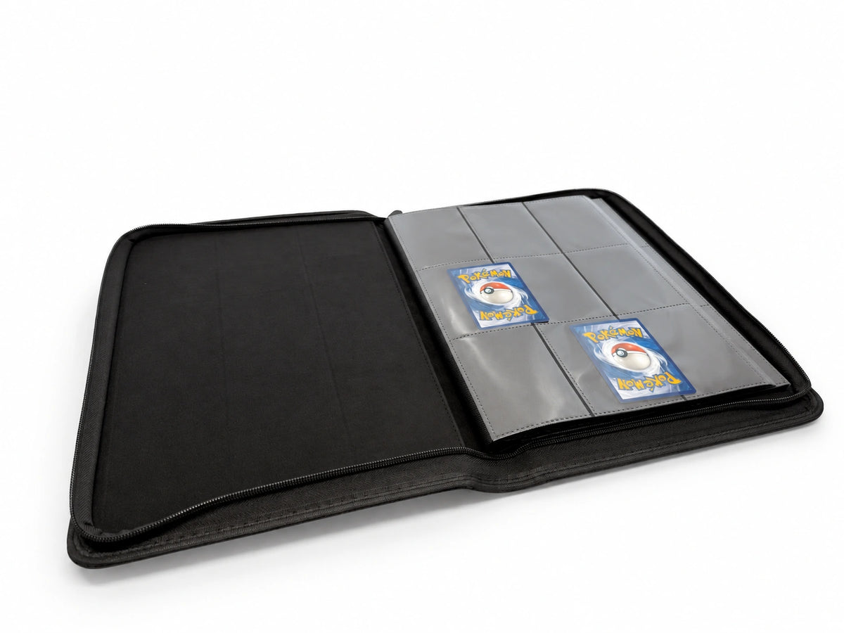 Atsumera 9-Pocket Zipper Binder