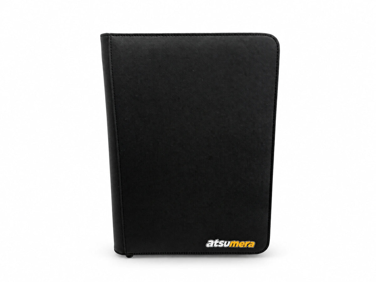 Atsumera 9-Pocket Zipper Binder
