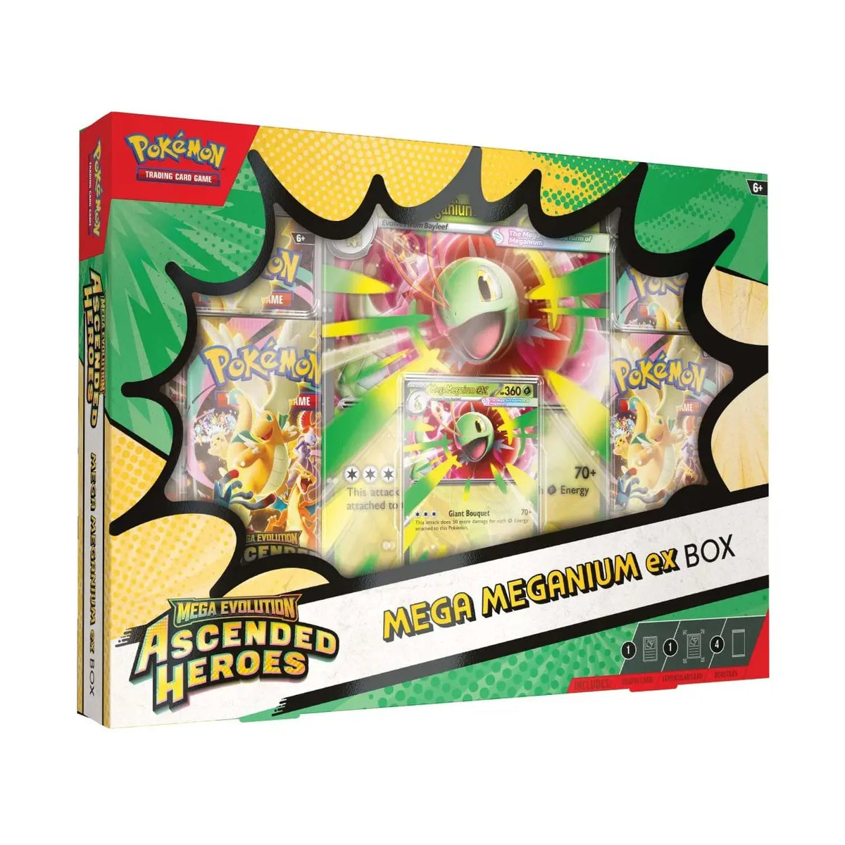 Mega Evolution - Ascended Heroes, Mega Meganium ex Box, Pokémon TCG