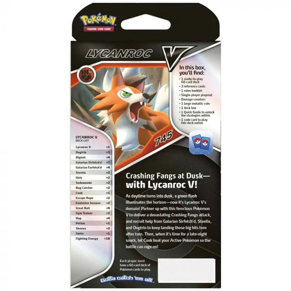 Lycanroc V, Battle Deck, Pokémon TCG