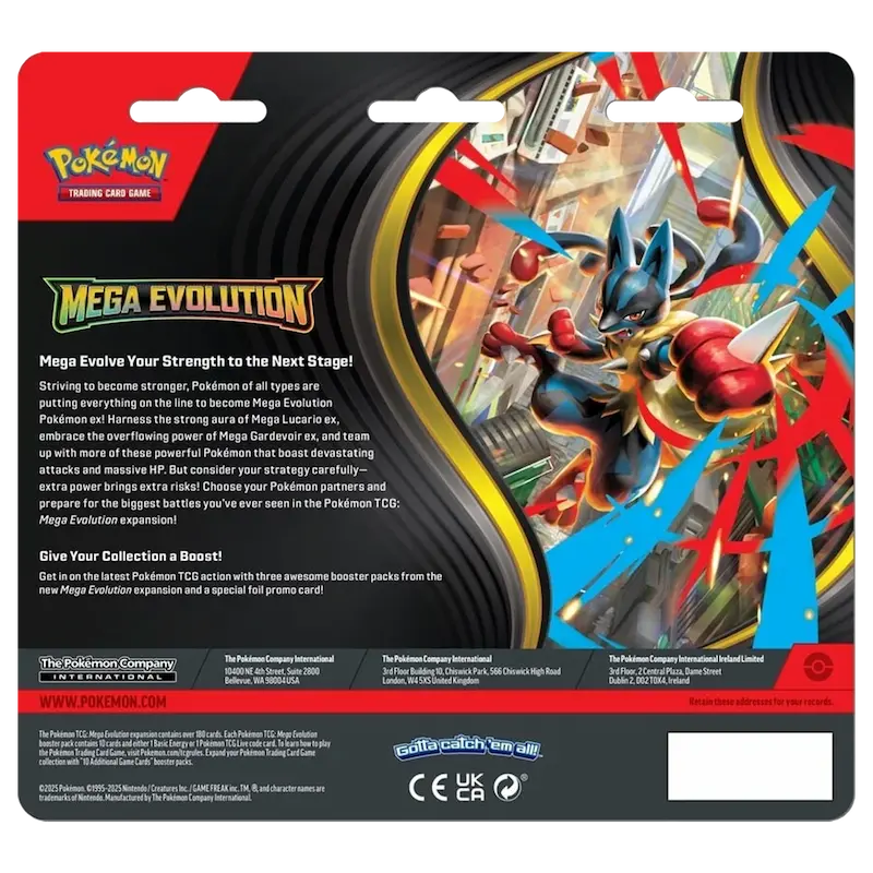 Mega Evolution, 3-Pack Blister Golduck, Pokémon TCG