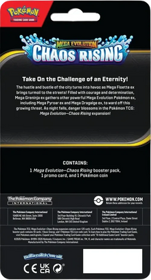Mega Evolution - Chaos Rising 1 Pack Blister