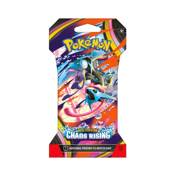 Mega Evolution - Chaos Rising, Sleeved Booster, Pokémon TCG