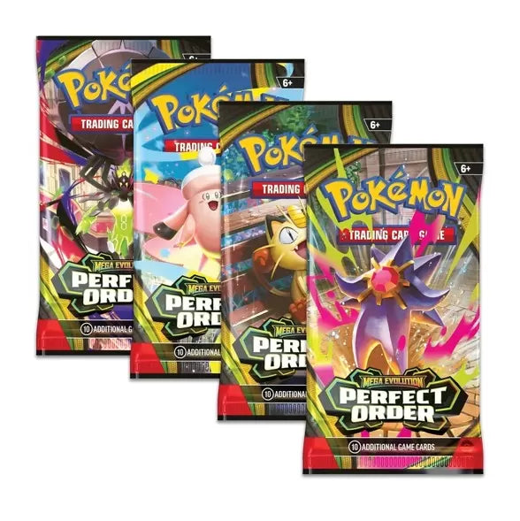 Mega Evolution - Perfect Order, Booster Pack, Pokémon TCG