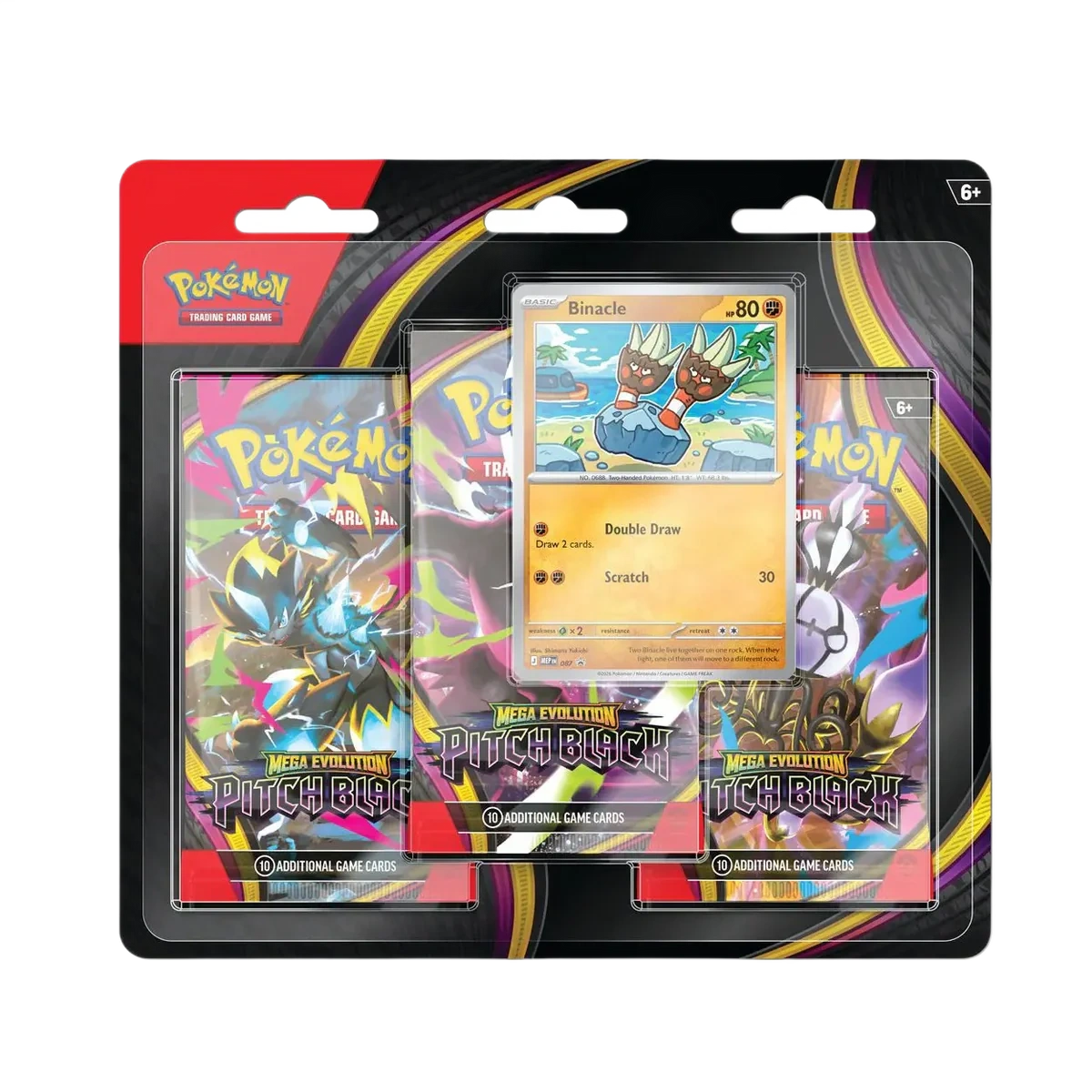 Mega Evolution - Pitch Black 3 Pack Blister