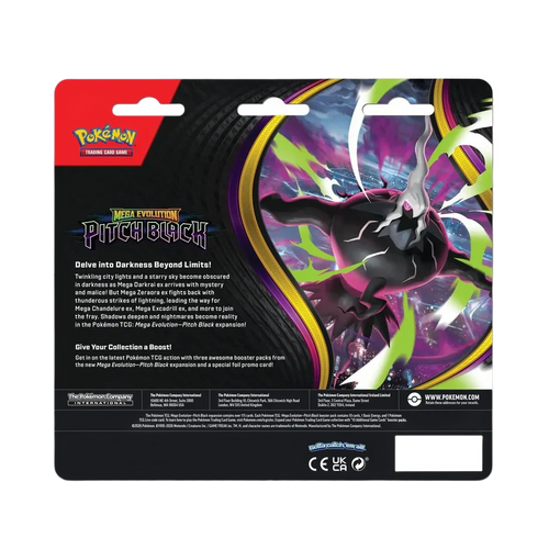 Mega Evolution - Pitch Black 3 Pack Blister