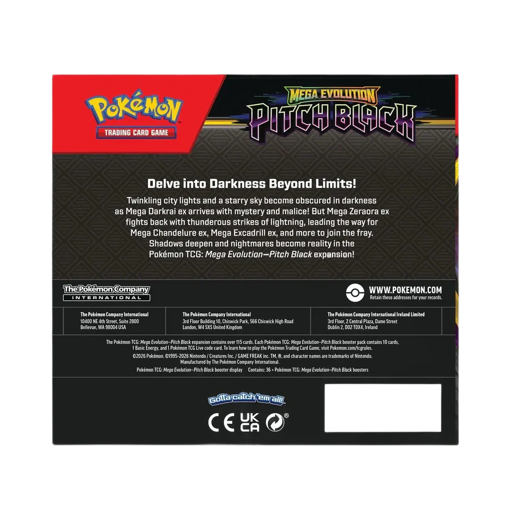 Mega Evolution - Pitch Black Booster Box