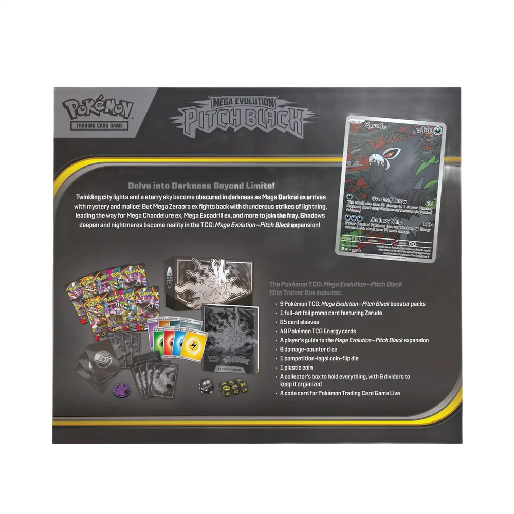 Mega Evolution - Pitch Black Elite Trainer Box