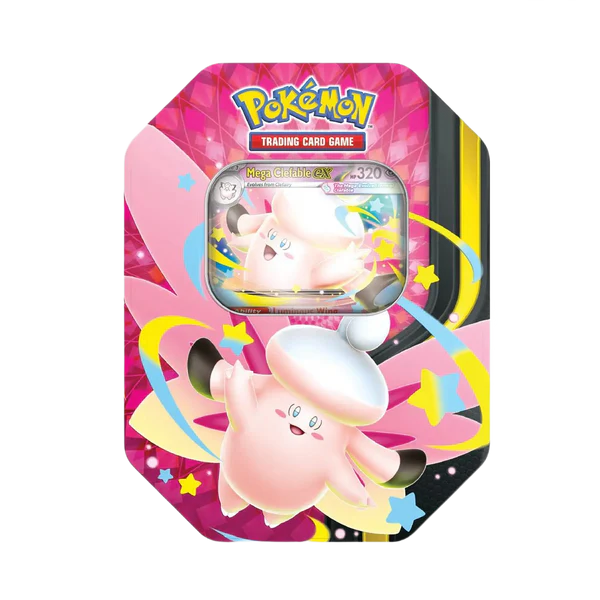 Mega Moonlit Tin - Mega Clefable ex, Tin, Pokémon TCG