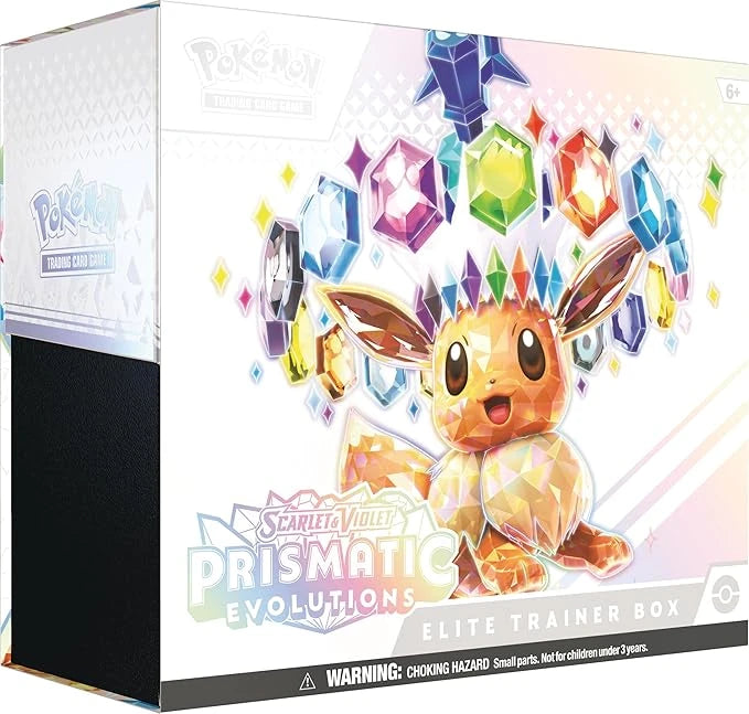 Scarlet & Violet - Prismatic Evolutions, Elite Trainer Box, Pokémon TCG