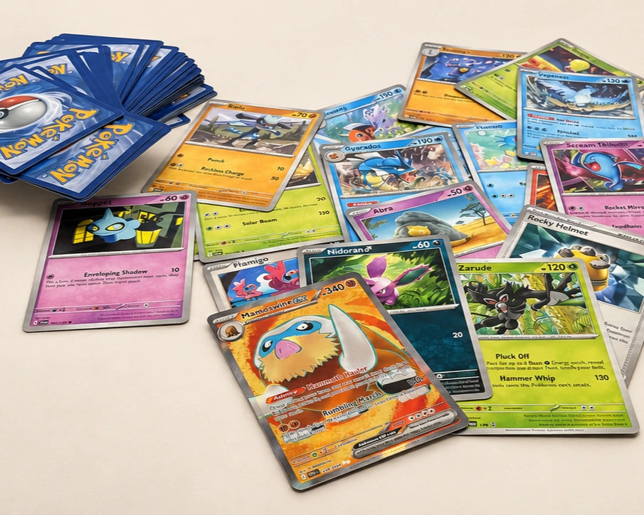 Losse Pokemon kaarten voor verzamelaars